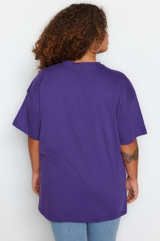 T-shirt oversize - Violet