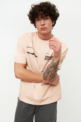 T-shirt oversize - Rose