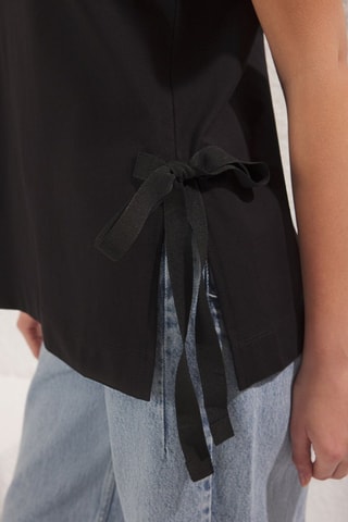 T-shirt relaxed - Noir