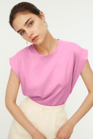 T-shirt regular - Rose
