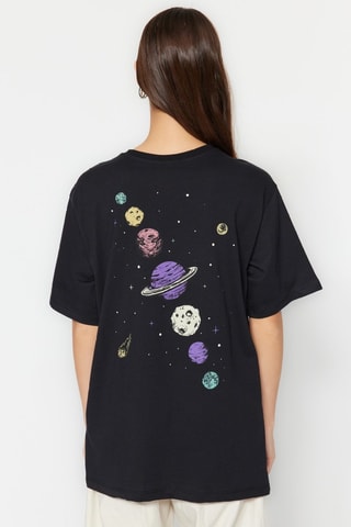 T-shirt oversize - Noir