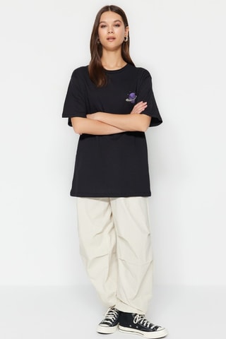 T-shirt oversize - Noir