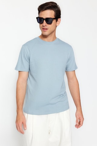 2 t-shirts slim - Bleu