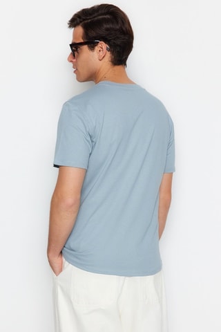 2 t-shirts slim - Bleu