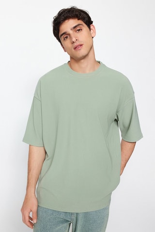 T-shirt oversize - Menthe