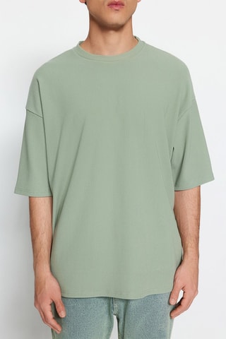 T-shirt oversize - Menthe