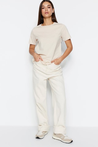 T-shirt - Beige