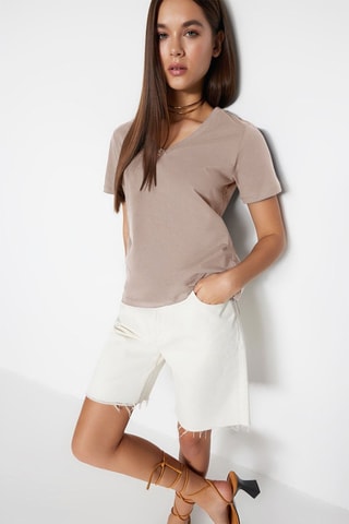 T-shirt - Beige
