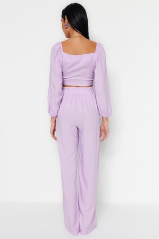 Blouse et pantalon - Violet