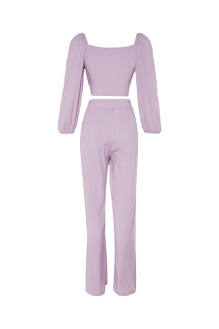 Blouse et pantalon - Violet