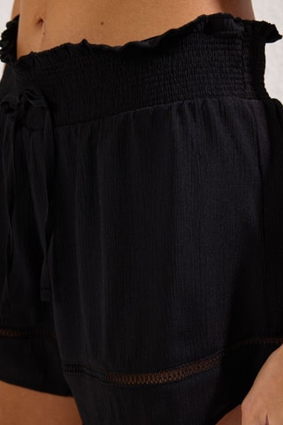 Short de plage - Noir