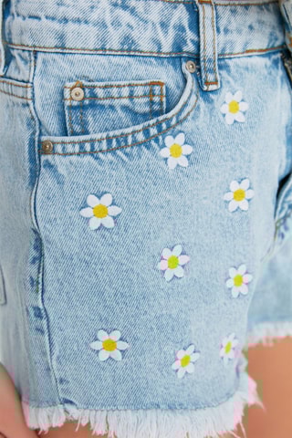 Short de plage - Bleu clair