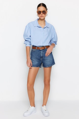 Short - 
Bleu