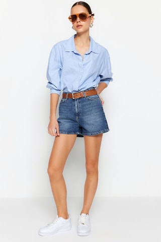 Short - 
Bleu