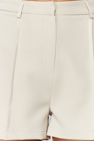 Short taille haute - Beige