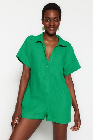 Combishort - Vert foncé