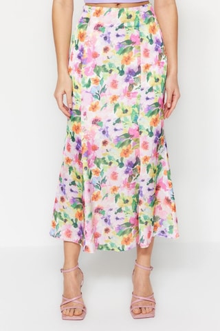 Jupe longue - Multicolore