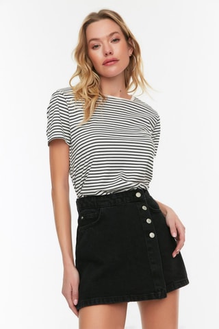 Jupe-short - Noir