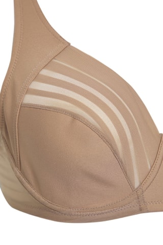 Soutien-gorge et culotte taille haute - Taupe