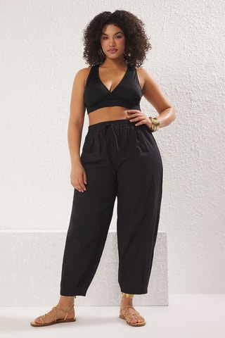 Pantalon casual - Noir