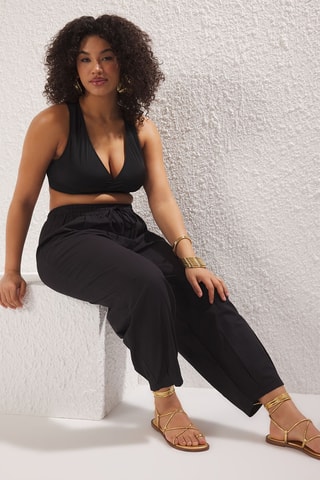 Pantalon casual - Noir