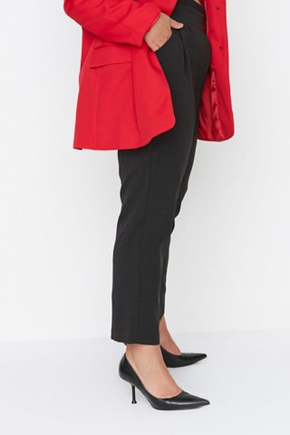 Pantalon taille haute - Noir