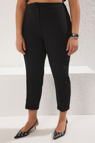 Pantalon cigarette - Noir