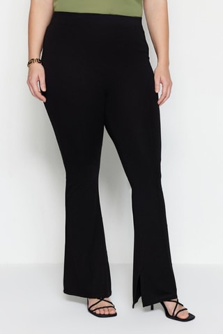 Pantalon flare - Noir