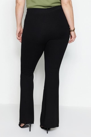 Pantalon flare - Noir