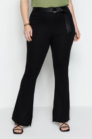 Pantalon flare - Noir