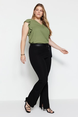 Pantalon flare - Noir