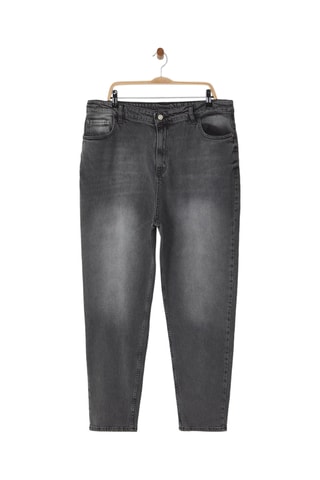 Jean mom - Gris