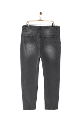Jean mom - Gris