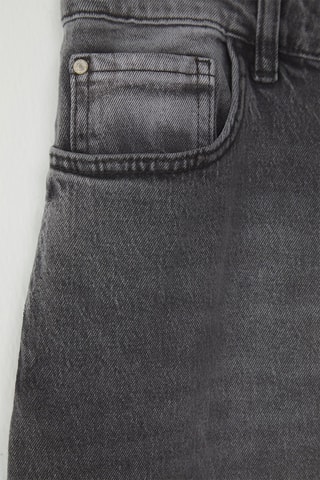 Jean mom - Gris