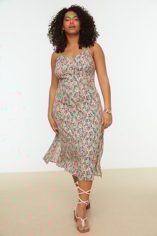 Robe longue - Beige