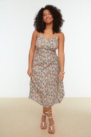 Robe longue - Beige