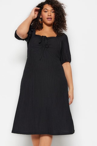 Robe midi - Noir