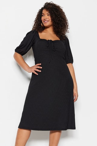 Robe midi - Noir