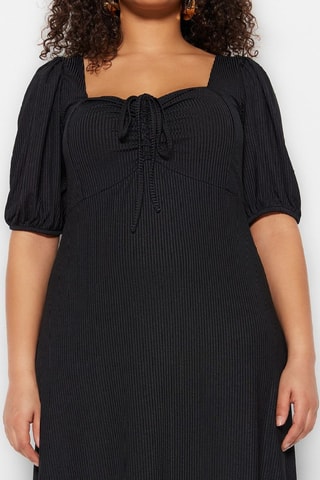 Robe midi - Noir