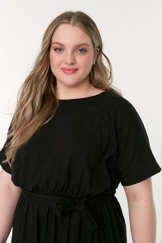 Robe midi - Noir