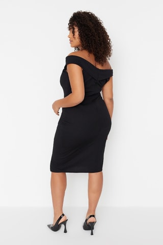 Robe fourreau - Noir