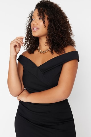 Robe fourreau - Noir