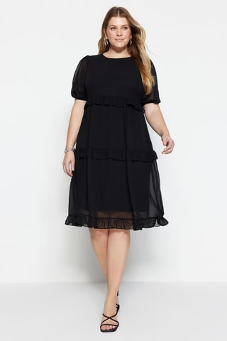 Robe droite - Noir