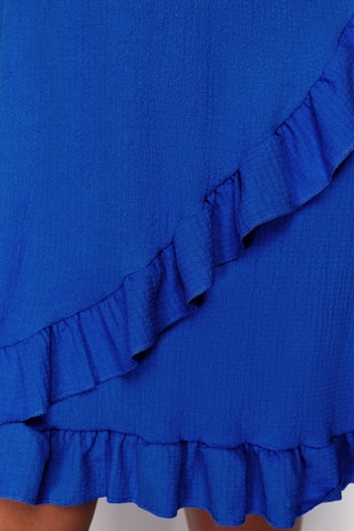 Robe portefeuille - Bleu roi