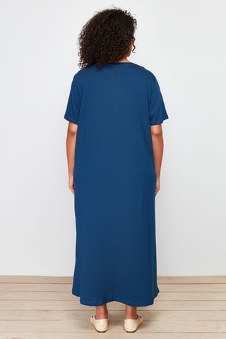 Robe longue - Bleu marine