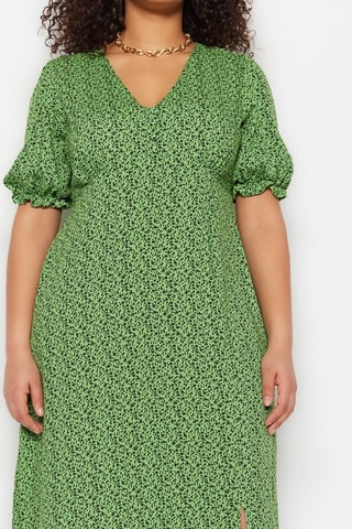Robe midi - Vert
