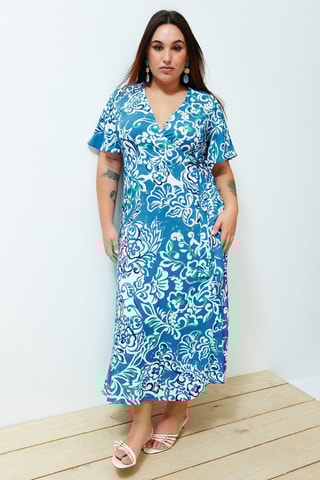 Robe longue - Turquoise