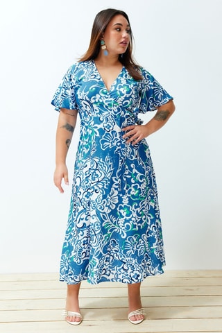 Robe longue - Turquoise