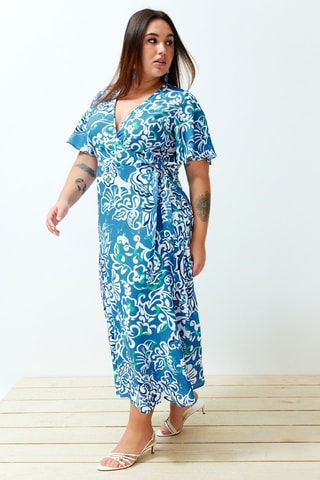 Robe longue - Turquoise