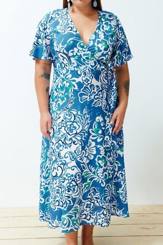 Robe longue - Turquoise